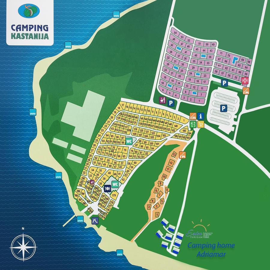 Camping Home Adriamar Novigrad Istria Eksteriør billede
